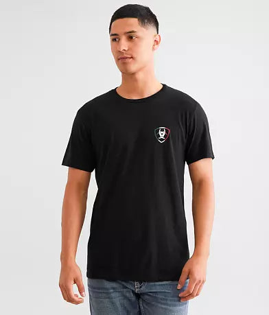 Men's Ariat Buckin' Baqueno T-Shirt-Black