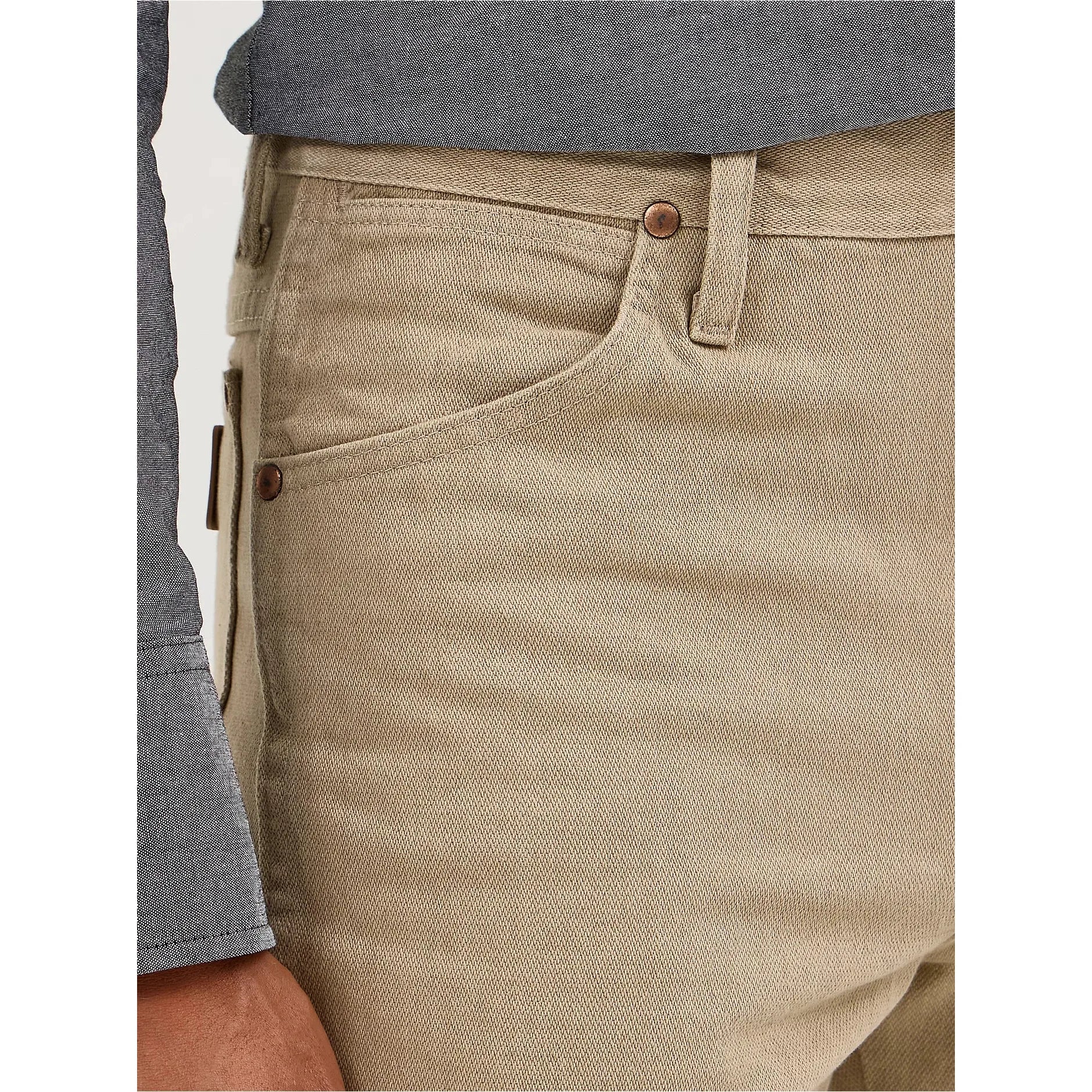 MEN'S WRANGLER® COWBOY CUT® JEAN-PREWASHED TAN - CWesternwear