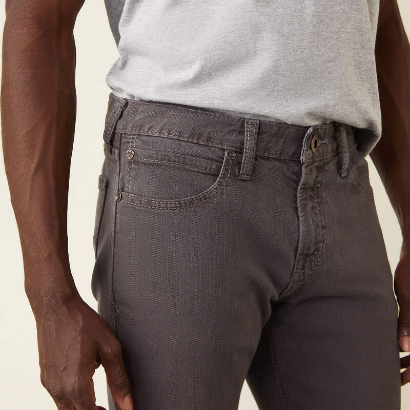 Men' s Ariat M7 Grizzly Straight Jean - Charcoal