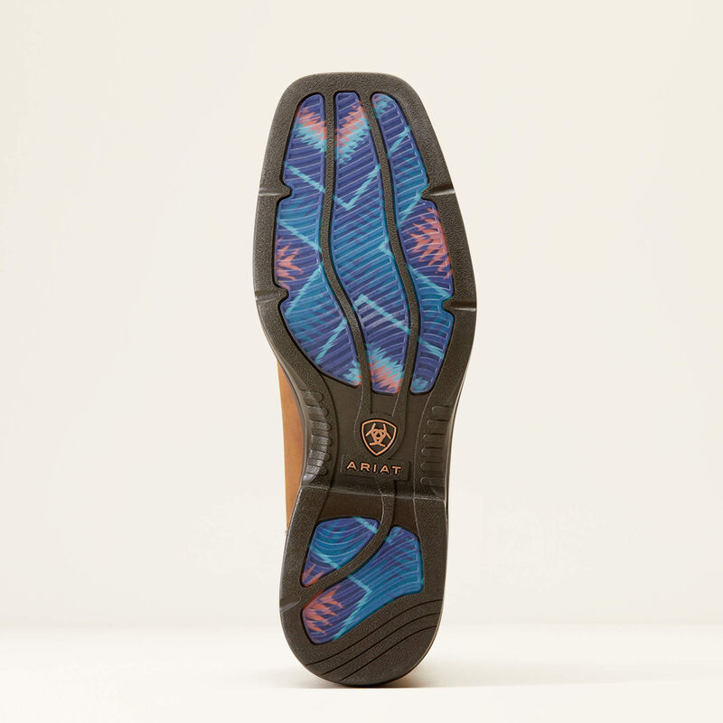 Ariat Men's Ridgeback Western Boot - Oily Distressed Tan