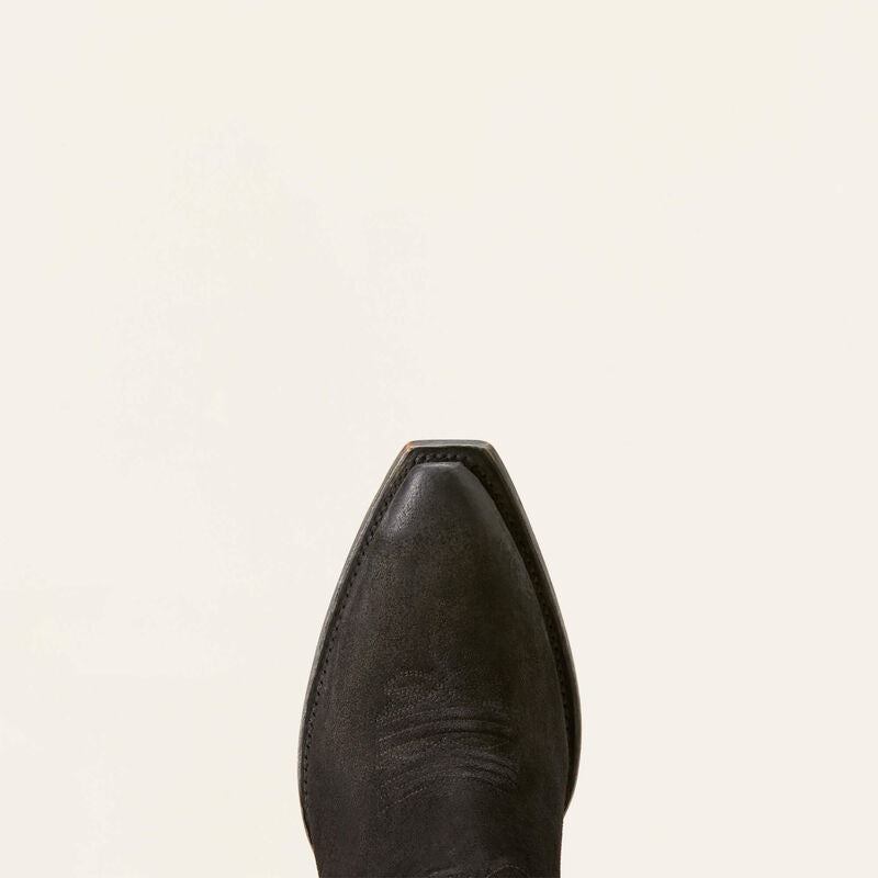 Ariat Women's Laramie Stretchfit Western Boot-Distressed Black Suede