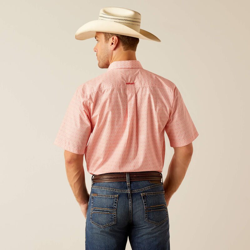Men's Ariat Kamden Classic Fit Short Sleeve Shirt
