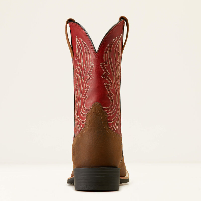 Men's Ariat Sport Big Country Cowboy Boot - Willow Branch/Bright Red