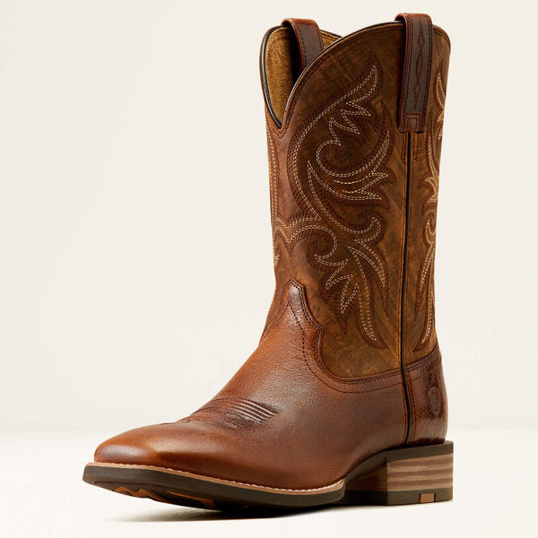 Ariat Men's Slingshot Cowboy Boot - Beasty Brown/Rugged Tan