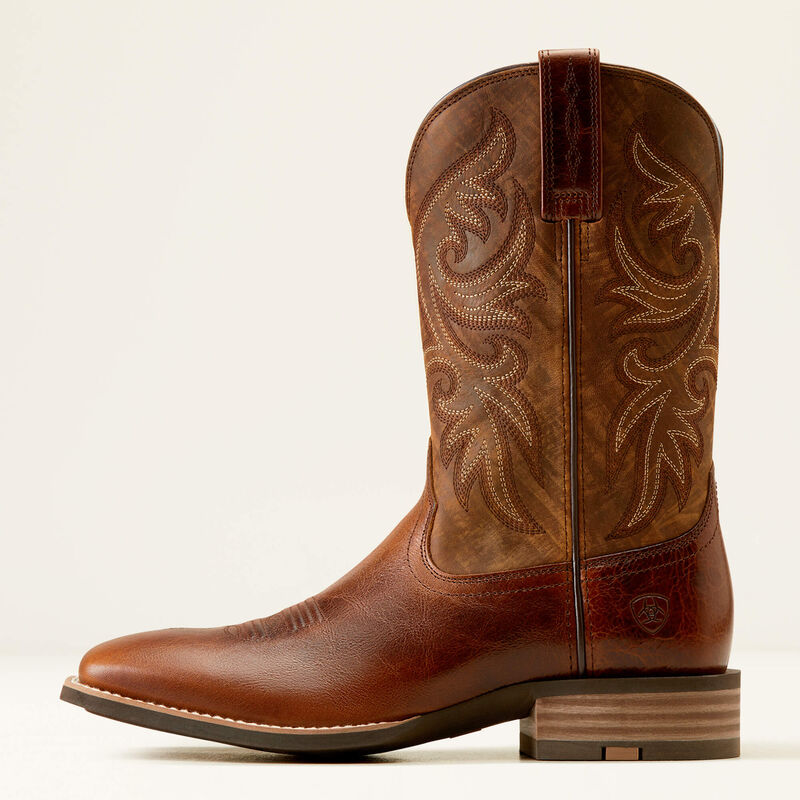 Ariat Men's Slingshot Cowboy Boot - Beasty Brown/Rugged Tan