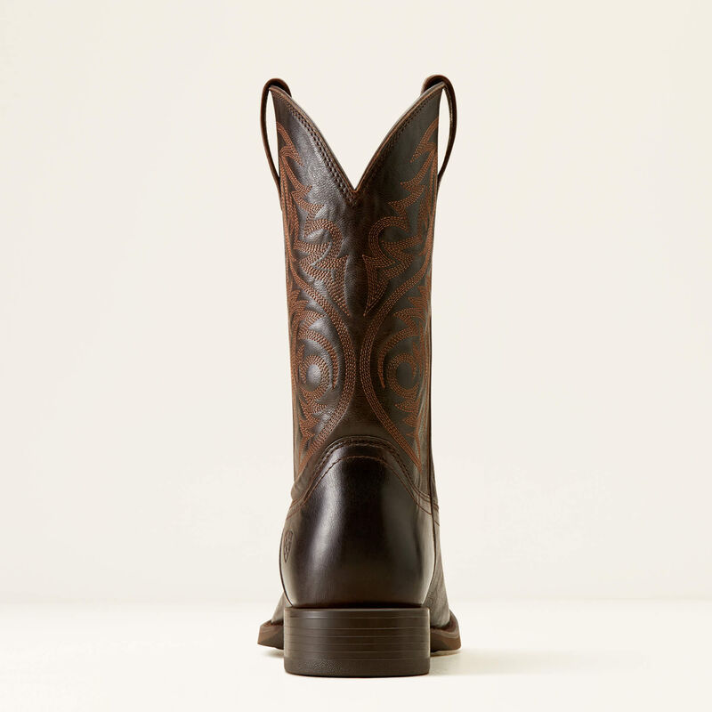 Ariat Sport Herdsman Cowboy Boot - Bunished Chocolate