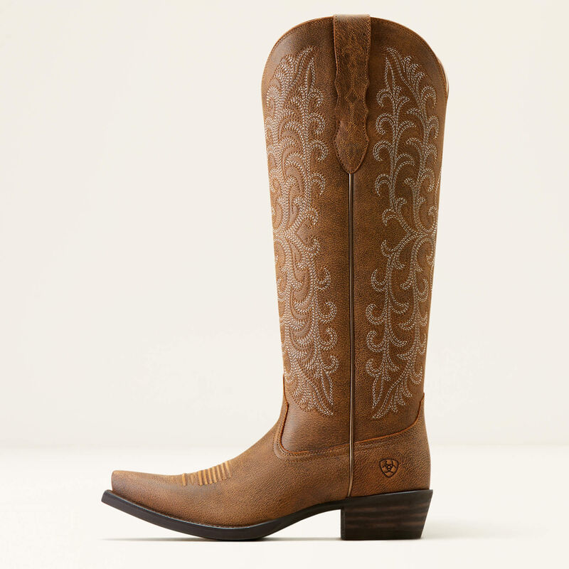 Ariat Women's Tallahassee Stretchfit Western Boot - Brown Bomber