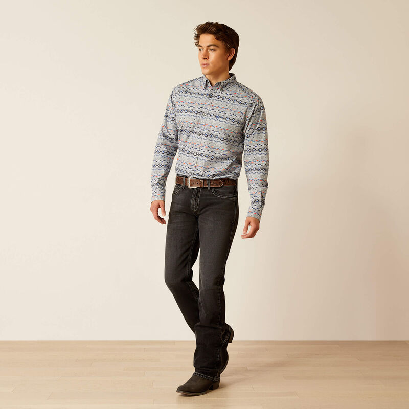 Ariat Men's M7 Slim Onyx Straight Leg Jean- Ebony Black