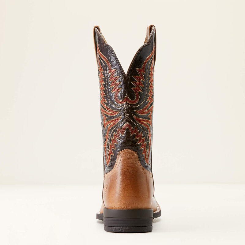 Men's Ariat Brush Creek Cowboy Boot - Mesa Tan/Thunder Brown