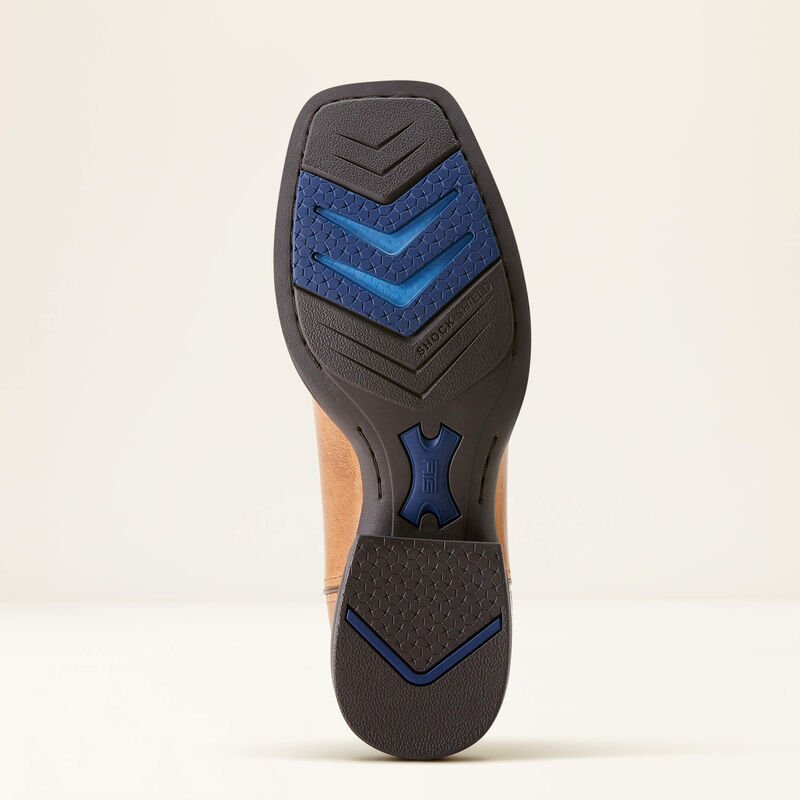 Men's Ariat Brush Creek Cowboy Boot - Mesa Tan/Thunder Brown