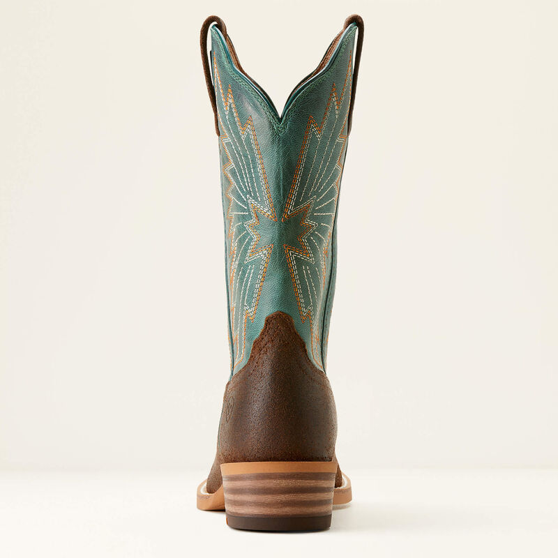 Women's Ariat Decatur Western Cowboy Boot - Aged Smokehouse/Racing Green