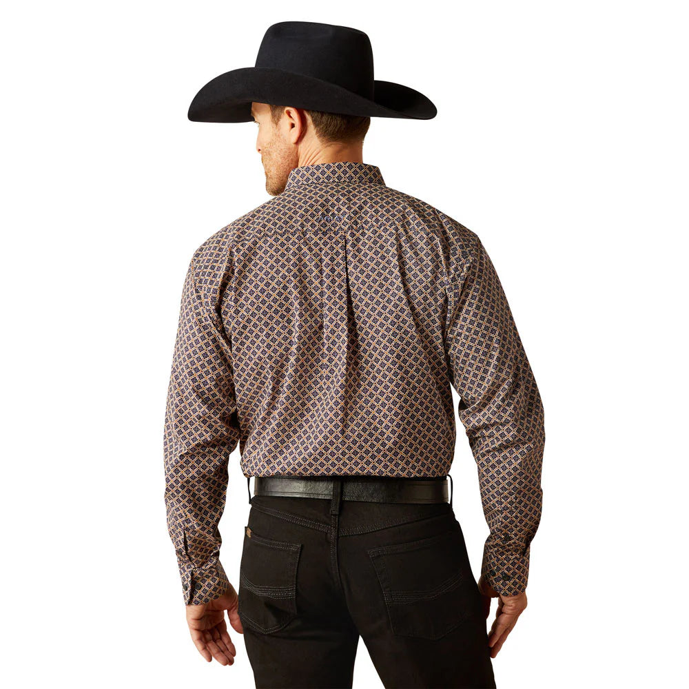 Men's Ariat Crawford Classic Fit Shirt - Navy