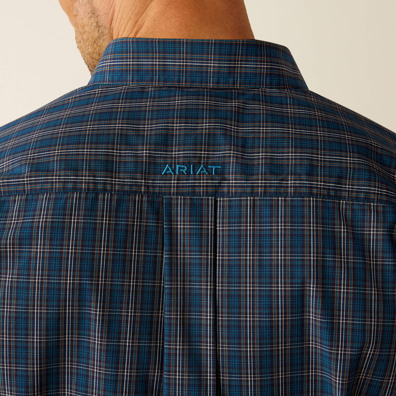 Men's Ariat Pro Series Joaquin Classic Fit Shirt-Navy