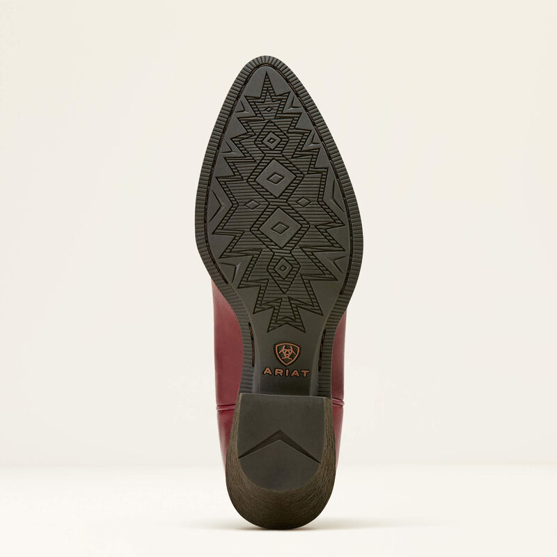 Women's Ariat Heritage J Toe Stretchfit Western Boot-Sangria