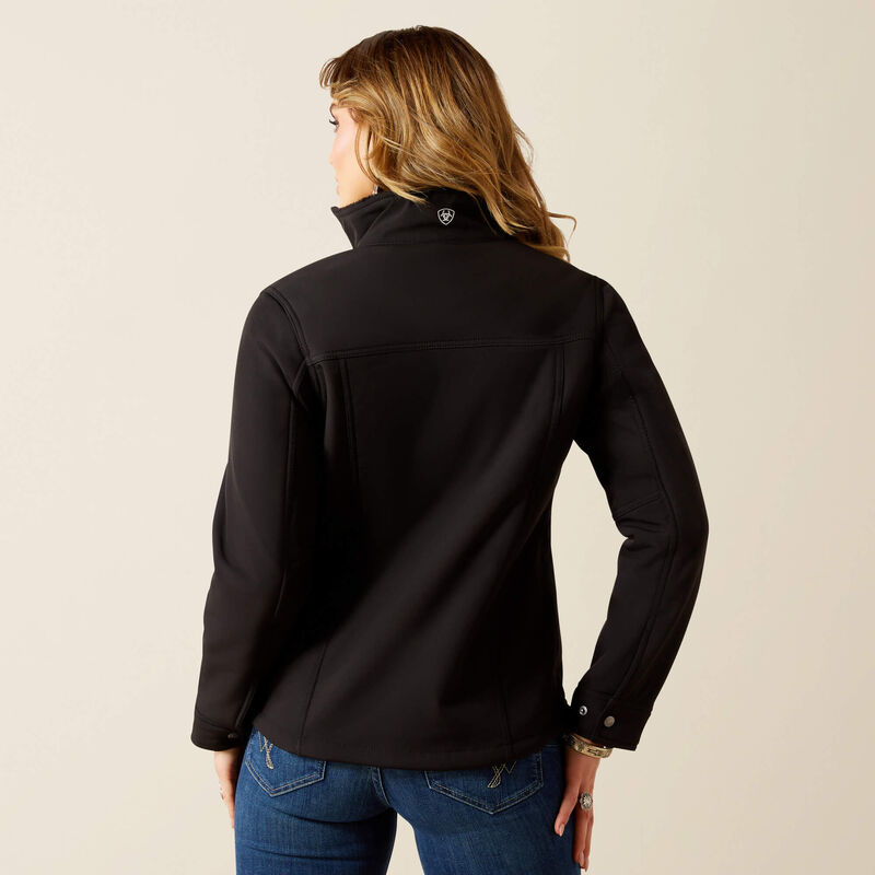 Ariat Women's Berber Back Softshell Jacket-Black