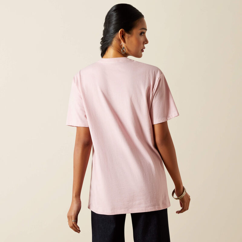 Women's Ariat Mariachi Short Sleeve T-shirt-Dusty Pink