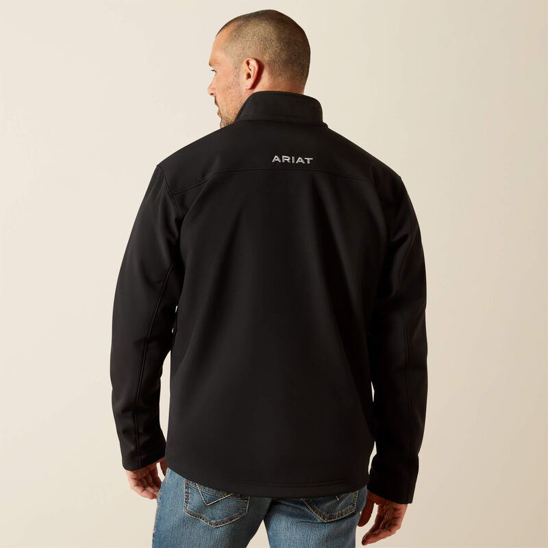 Ariat® Men's Vernon Softshell Jacket-Black