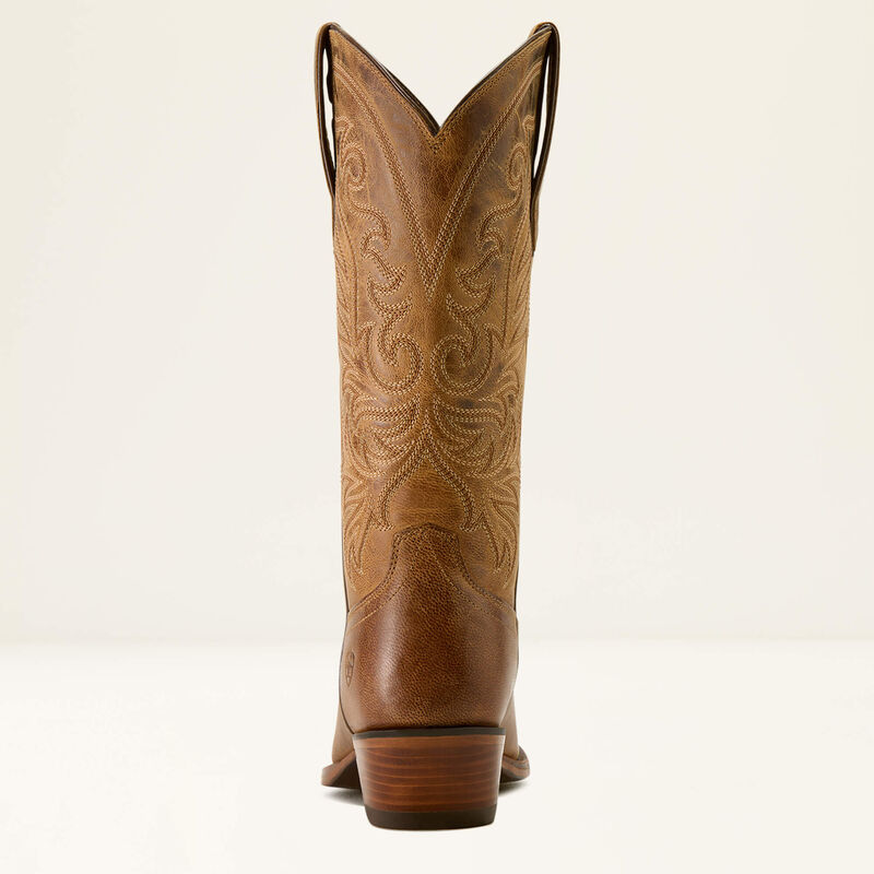 Women's Ariat Louella R Toe Western Boot-Pearl Brown