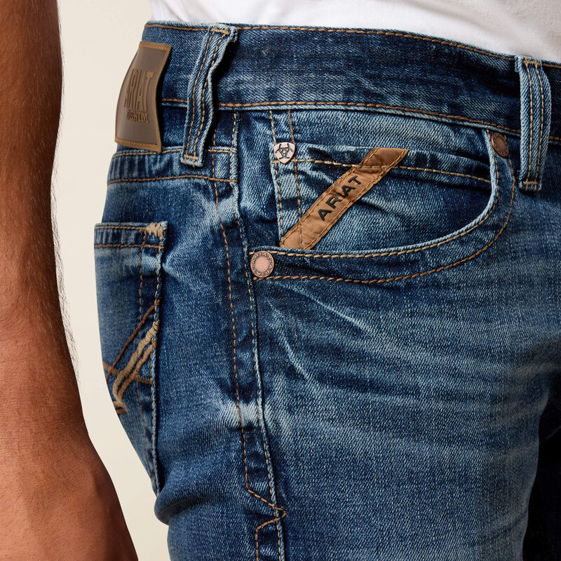 Men's Ariat M7 Axel Straight Leg Jeans-Livermore