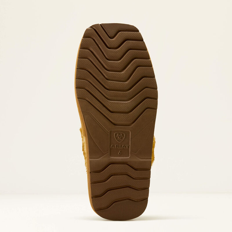 Women's Ariat Jackie Cowgirl Square Toe Slipper-Tan