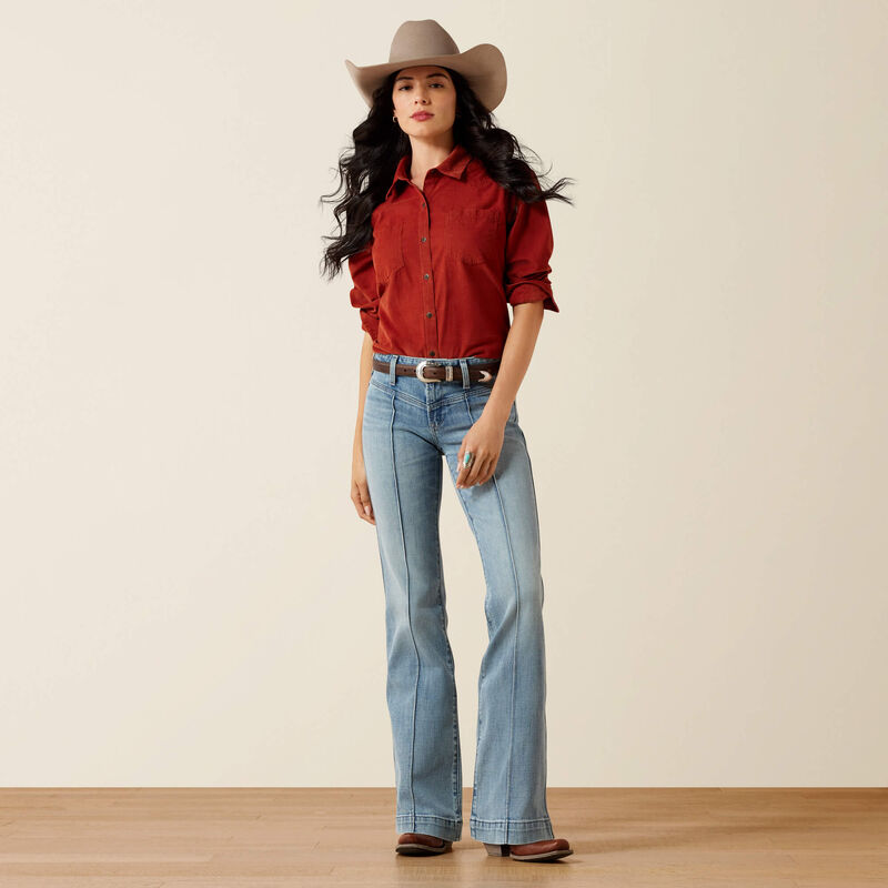 Women's Ariat Perfect Rise Laney Slim Trouser Jean-Monterey