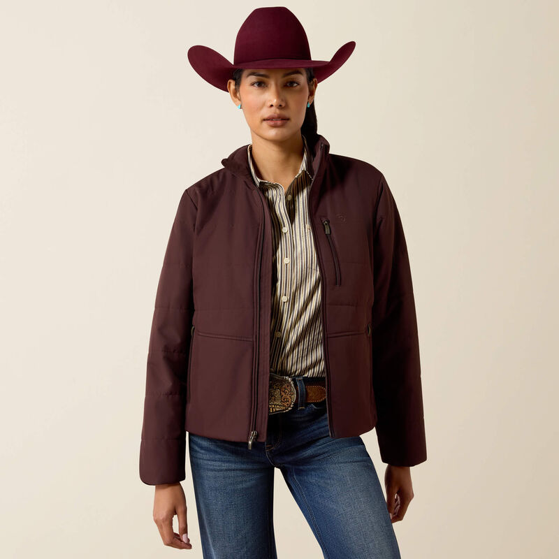 Ariat Women's Titan Insulated Jacket-Chocolate Plum