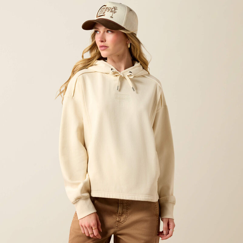 Ariat Women's Daydreamer Hoodie-Parchment