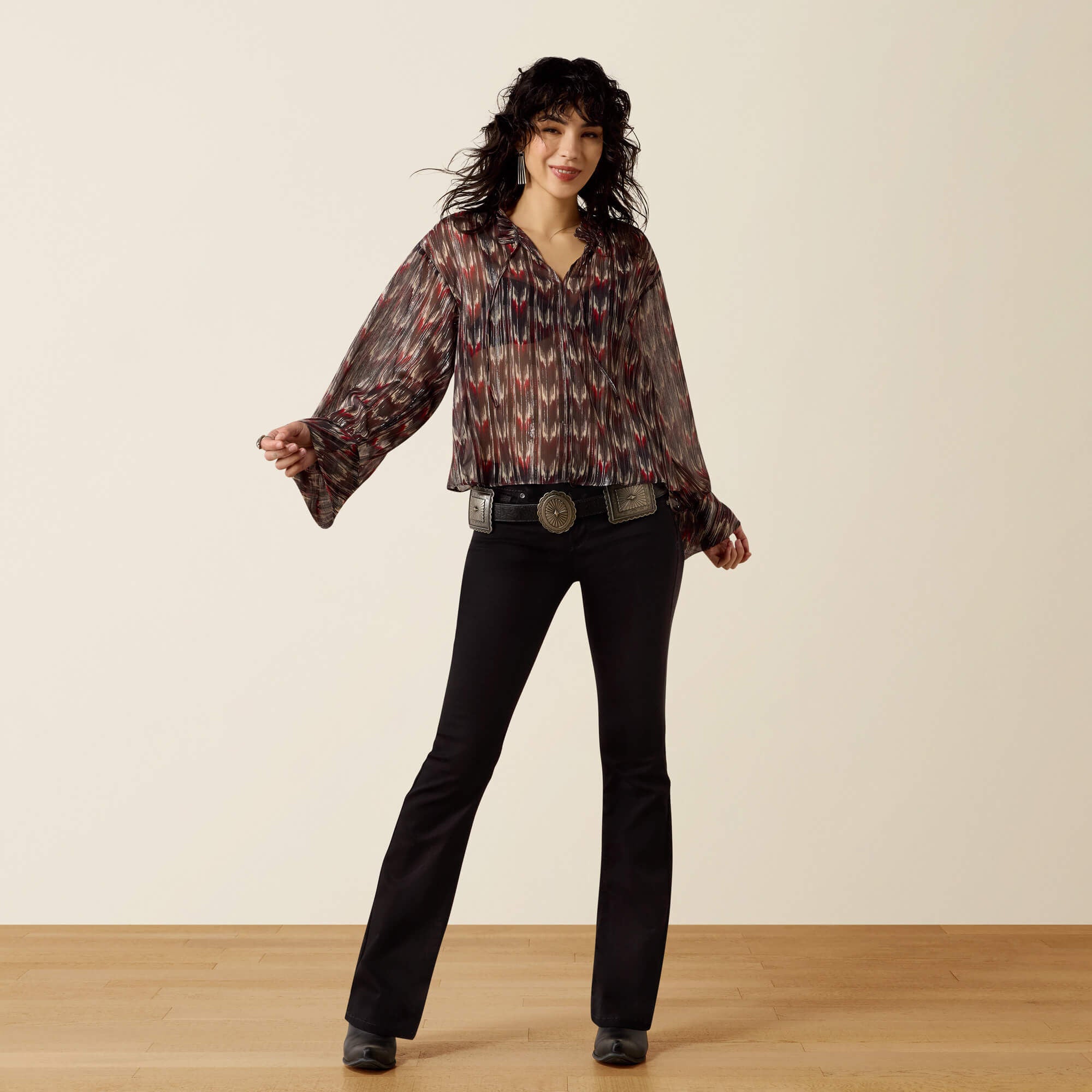 Women's Ariat Kaya Long Sleeve Top-