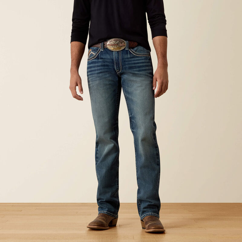 Men's Ariat M5 Straight Reid Jeans-Durango