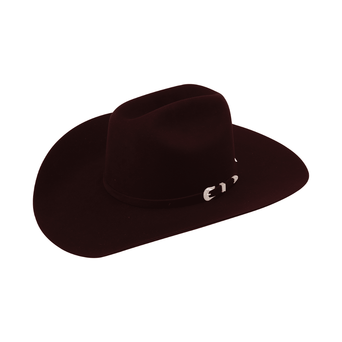 American Hat Co. Black Cherry 10X Beaver Fur Felt Cowboy Hat Western Rodeo - CWesternwear