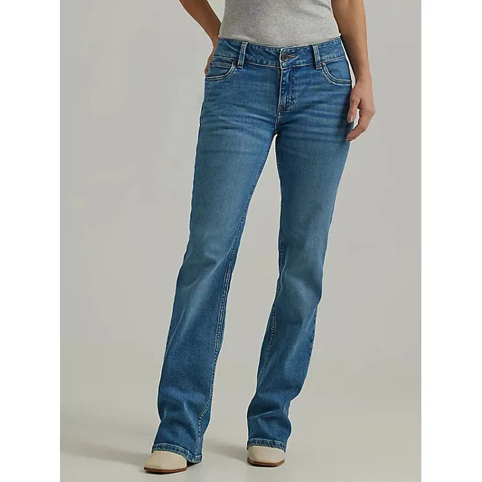112346616 Wrangler Women's Retro® Mae Mid Rise Bootcut Jean - Dillon