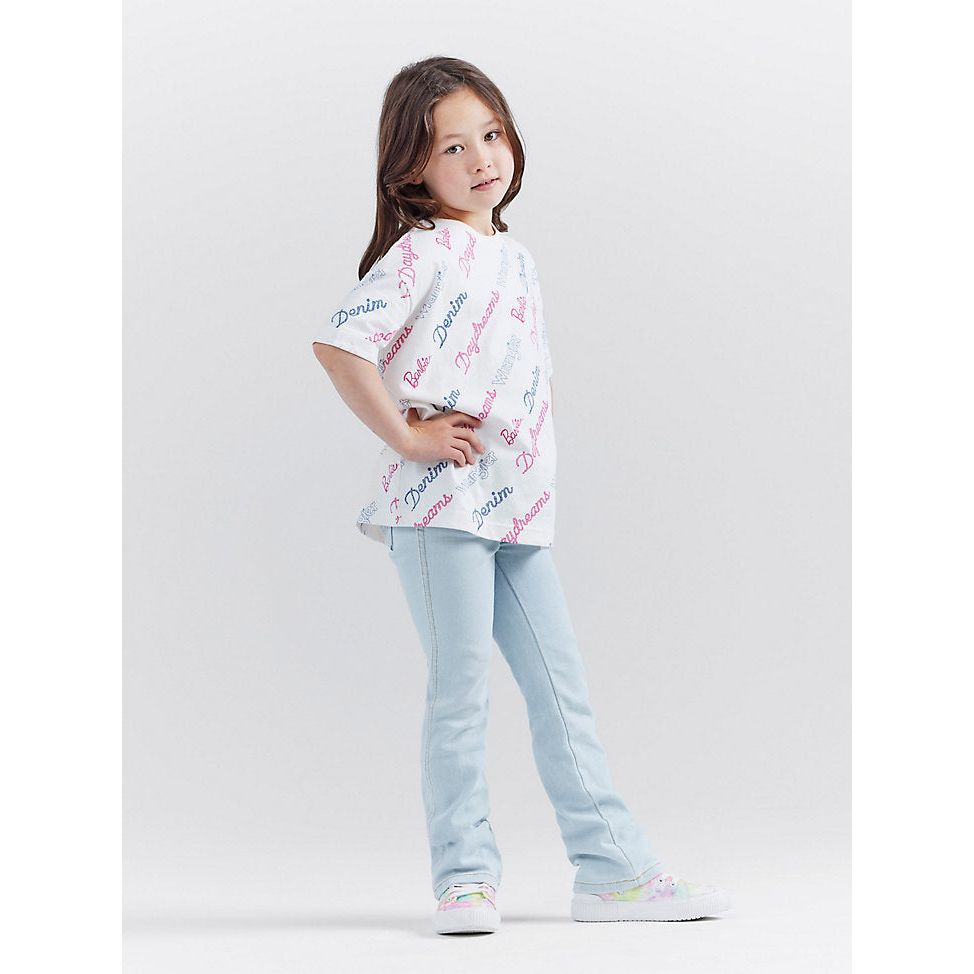 WRANGLER X BARBIE™ GIRL'S BOOTCUT JEAN IN KEN BLUE