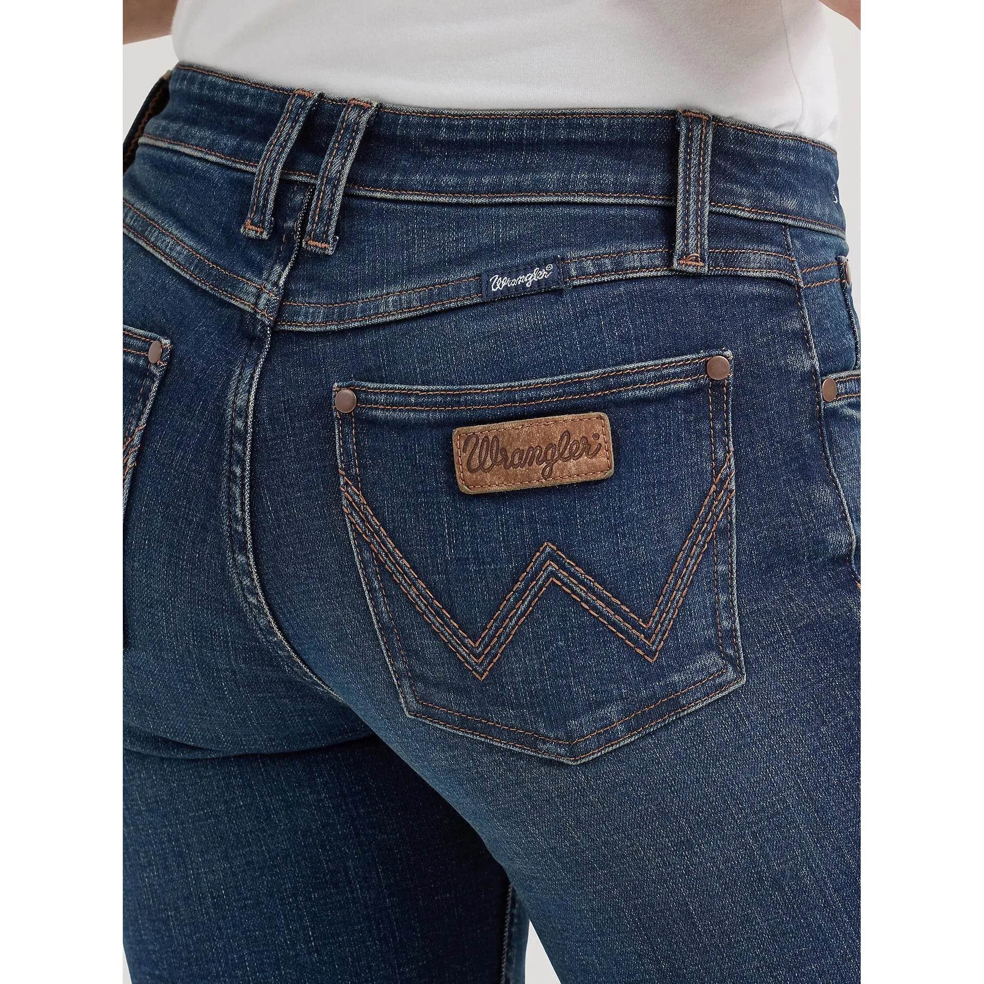 WOMEN'S WRANGLER RETRO® MAE MID RISE BOOTCUT JEAN IN JANE