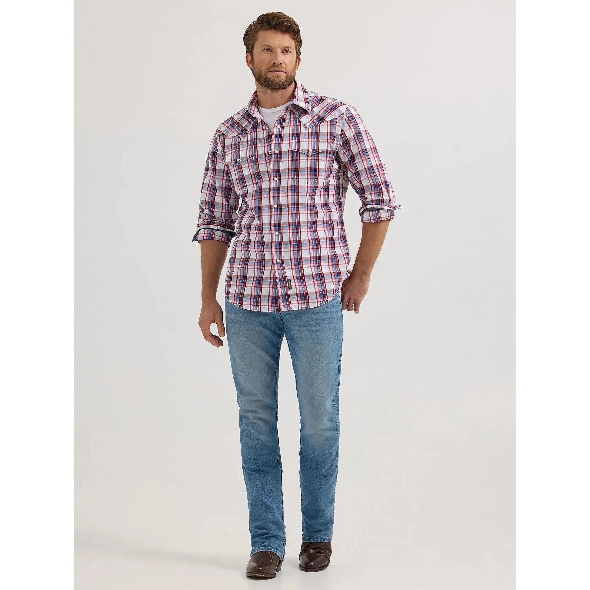 MEN'S WRANGLER RETRO® SLIM FIT BOOTCUT JEAN IN CHARLES