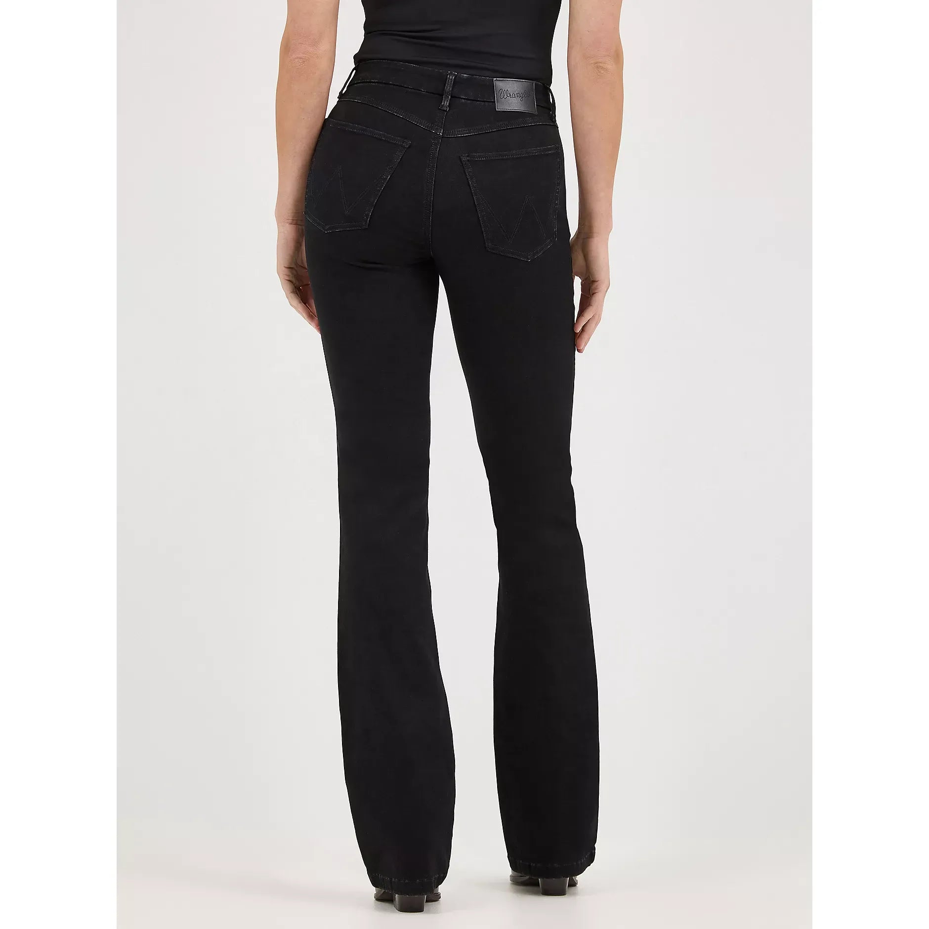 Women's Wrangler BESPOKE High Rise Bootcut Jean in Leighton - CWesternwear