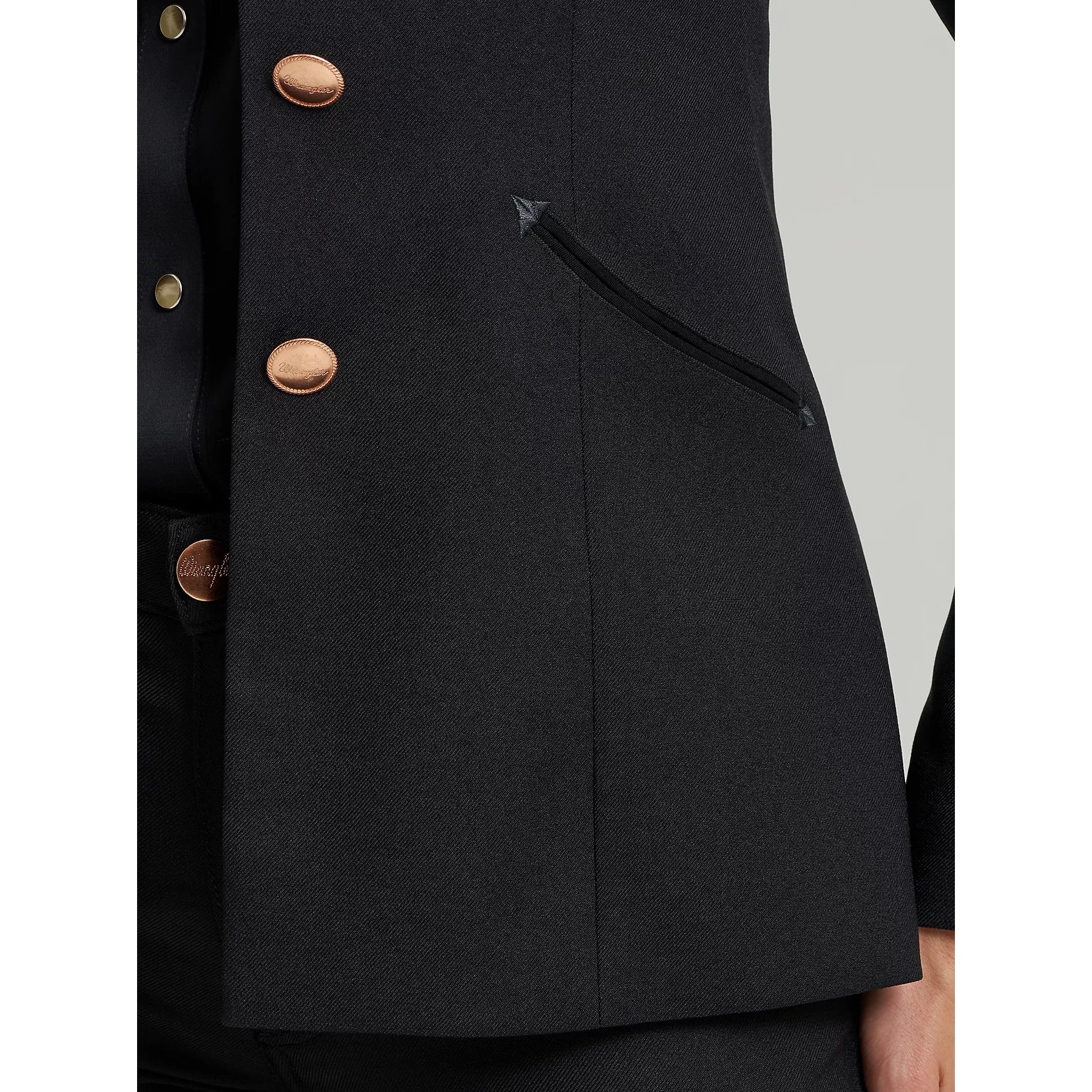 Women's Wrangler x Lainey Wilson Wrancher Blazer-Black