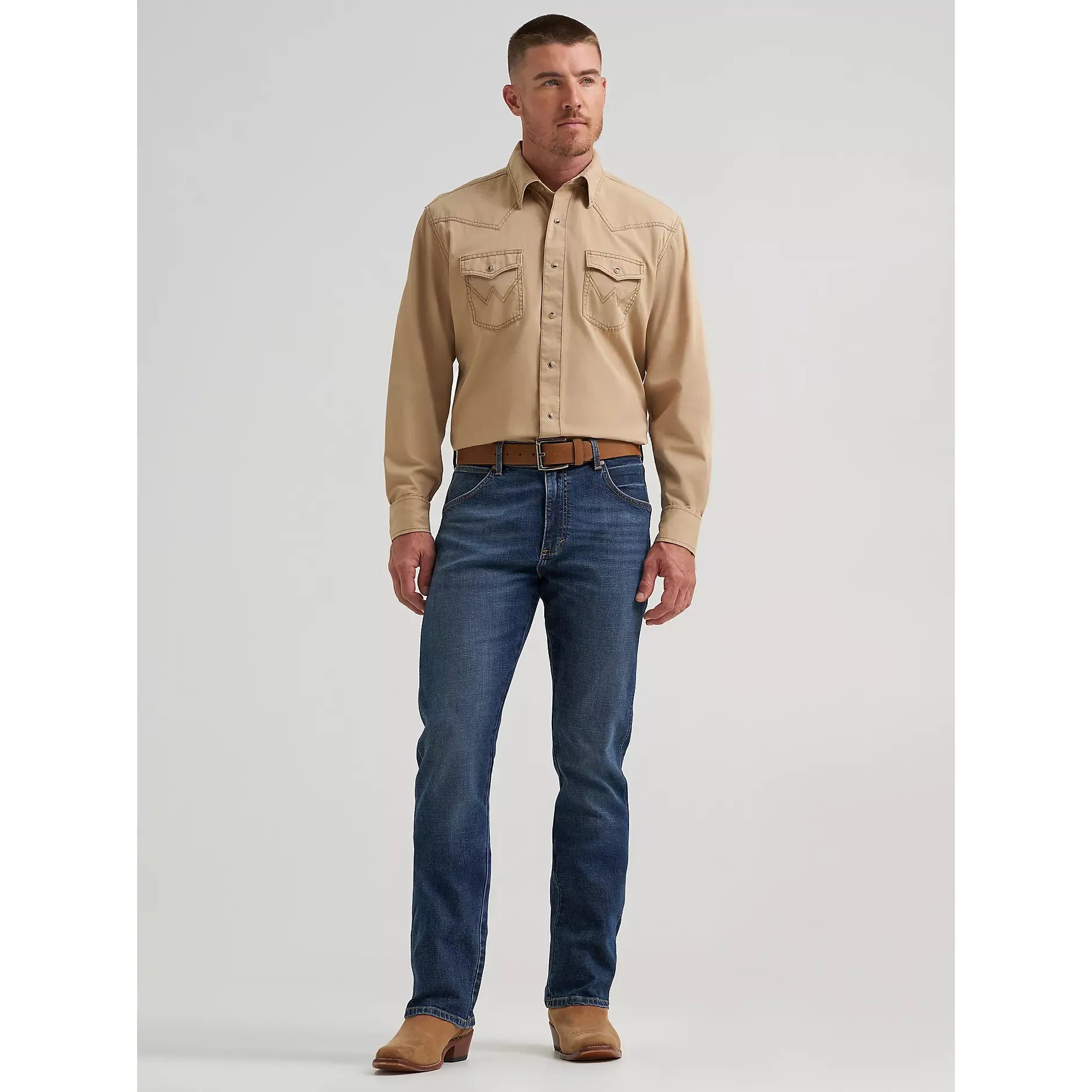 Men's Wrangler Retro® Slim Fit Bootcut Jean-Hoffman