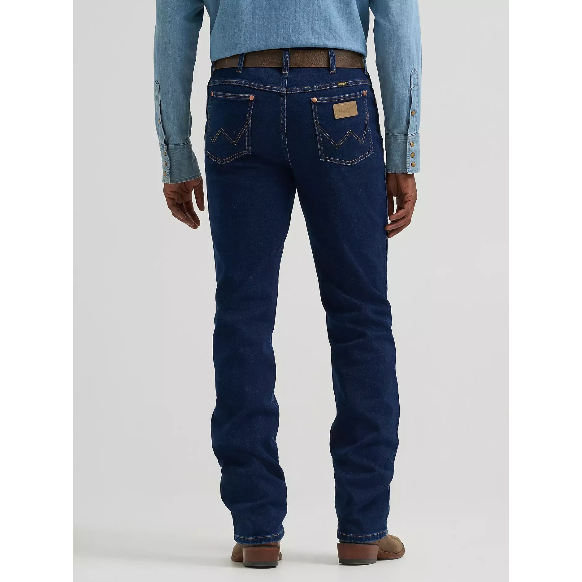 Men's Wrangler® Toughlite™ Cowboy Cut® Slim Fit Jean-Rinse - CWesternwear