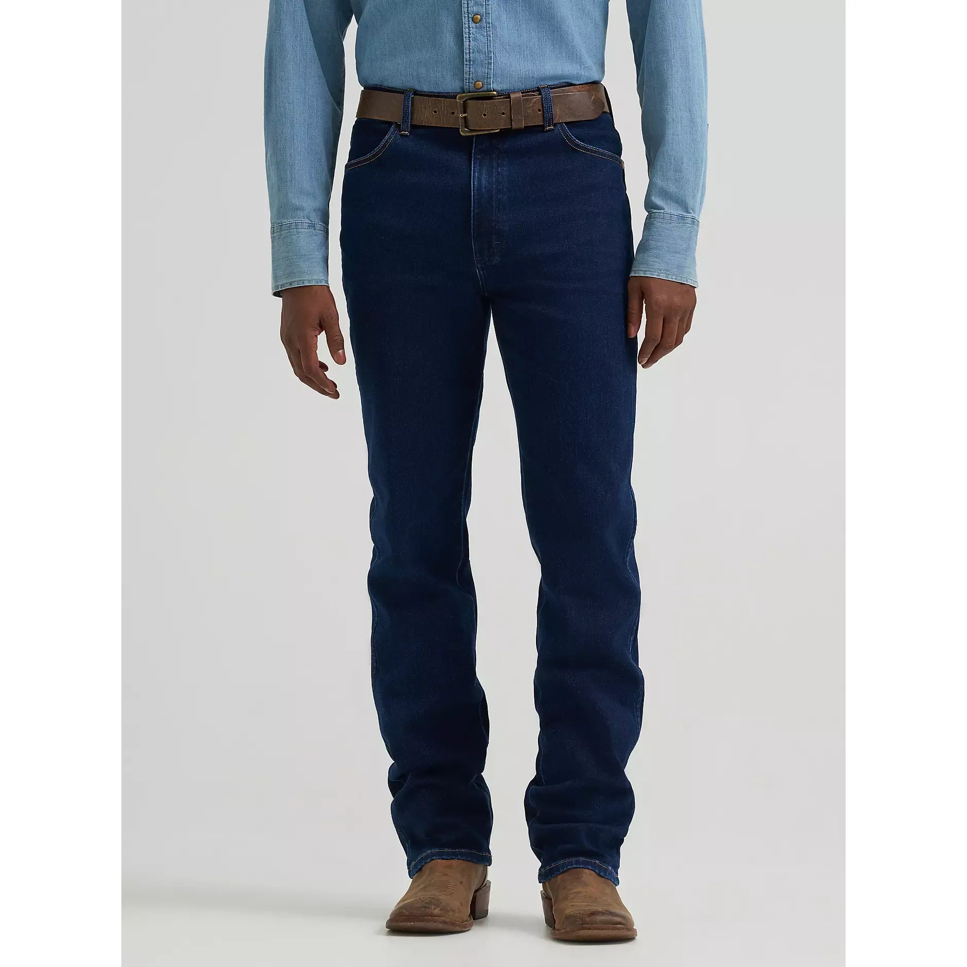 Men's Wrangler® Toughlite™ Cowboy Cut® Slim Fit Jean-Rinse - CWesternwear