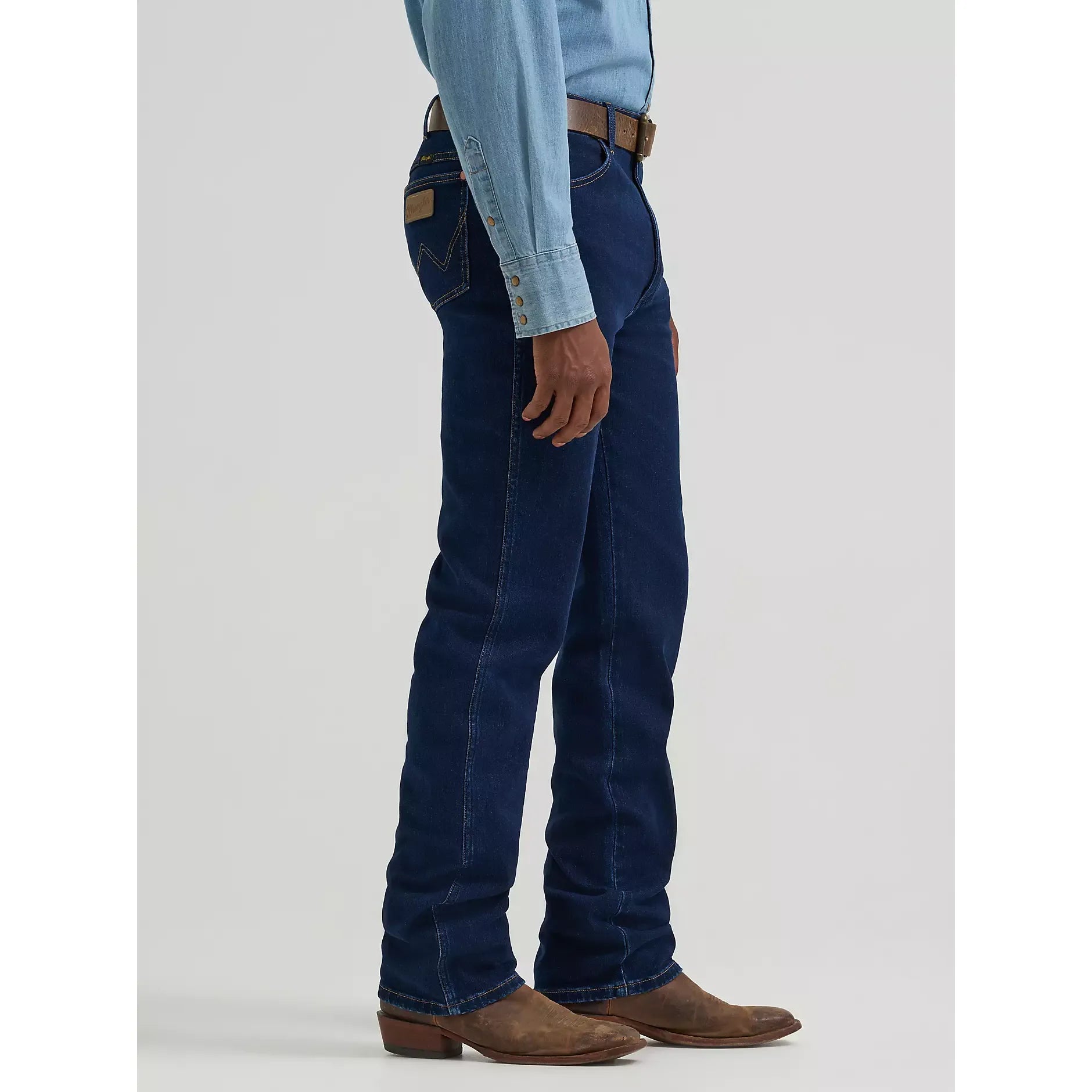 Men's Wrangler® Toughlite™ Cowboy Cut® Slim Fit Jean-Rinse - CWesternwear