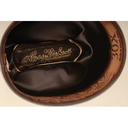 30X Larry Mahan's OPULENTO Beaver Fur Felt Western Cowboy Hat - Belly - CWesternwear