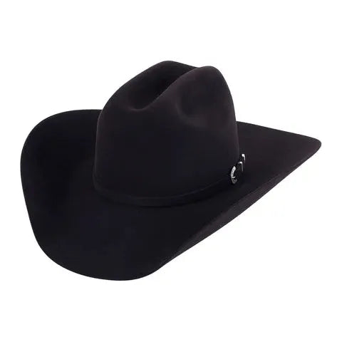 American Hat Co. Black Cherry 7X Beaver Fur Felt Cowboy Hat Western Rodeo Stetson