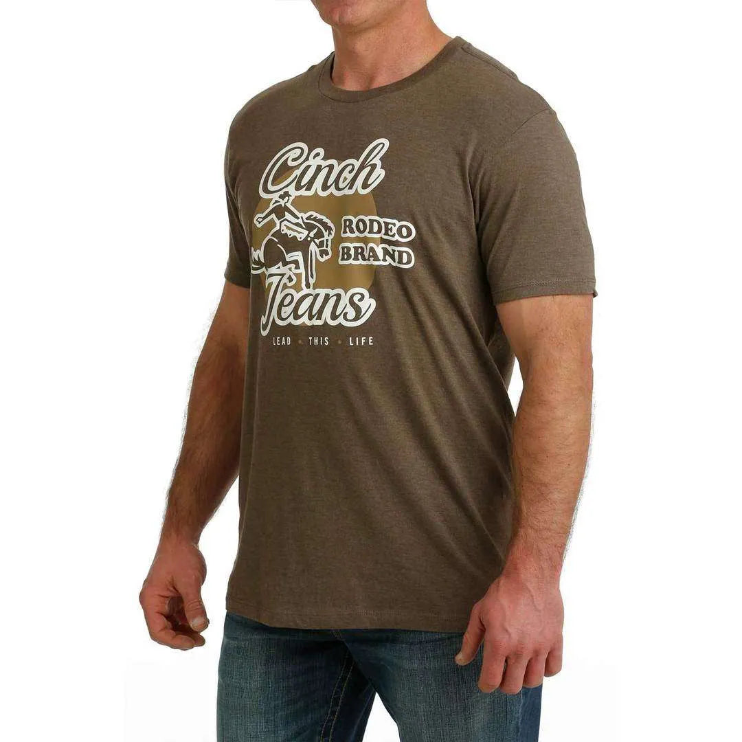 Men's Cinch Rodeo T-Shirt - Brown