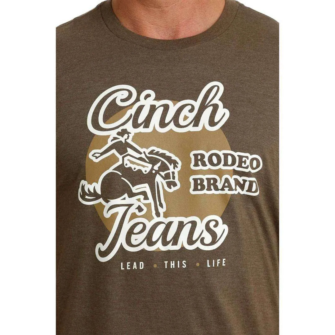 Men's Cinch Rodeo T-Shirt - Brown