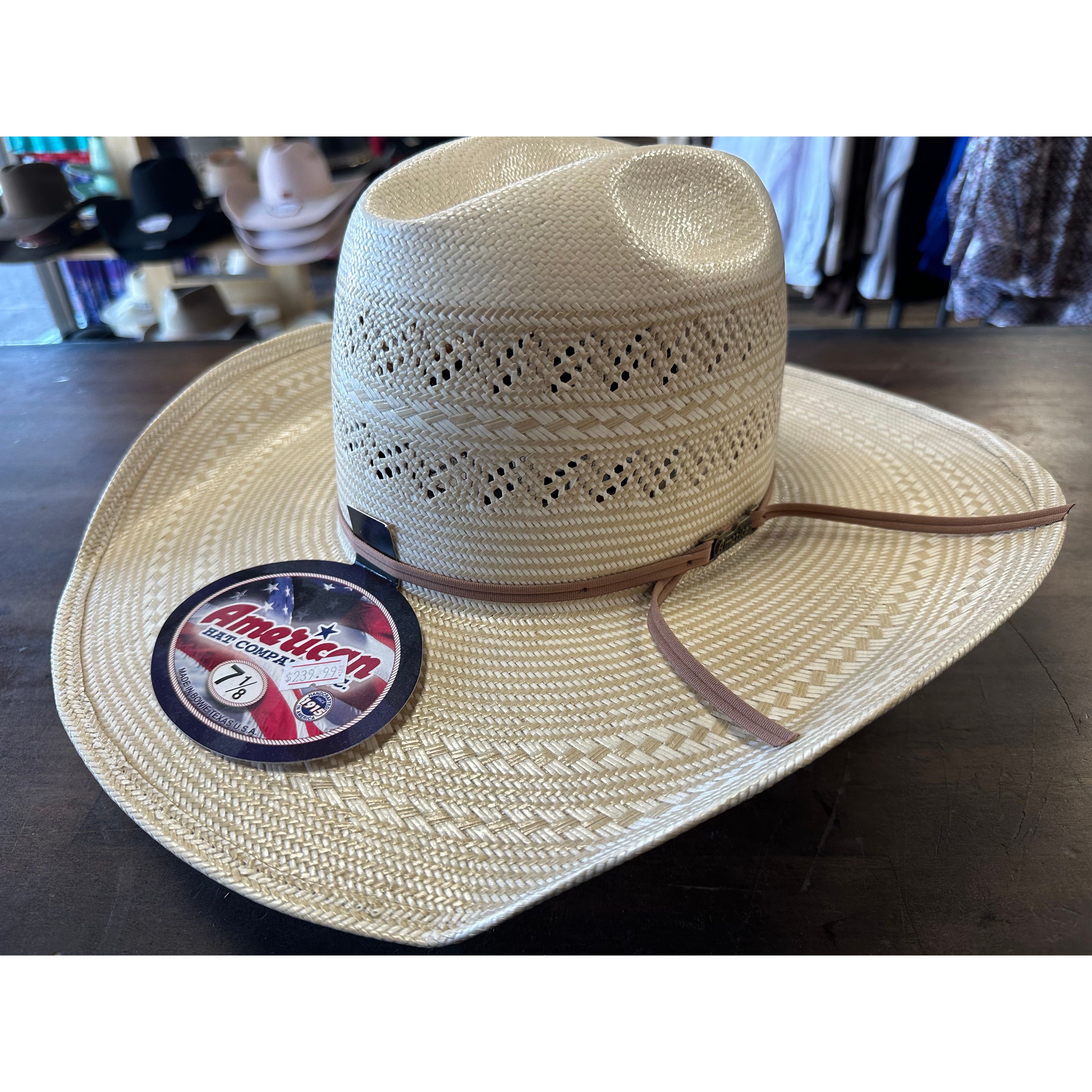 American Hat Straw 6900 Rodeo Western Cowboy Hat Minnick Crown - CWesternwear