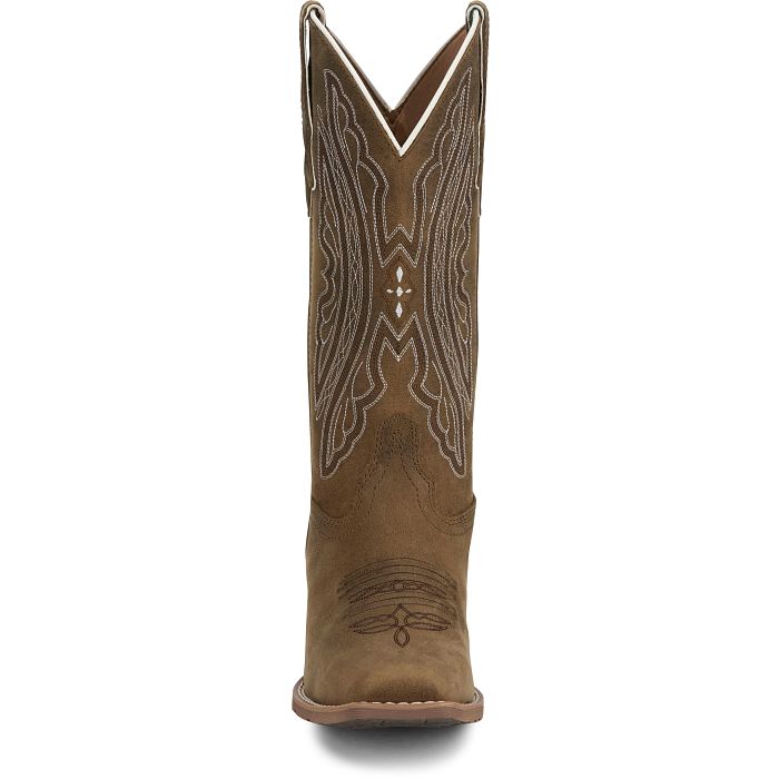Women's Justin Rae 12" Western Boot-Taupe