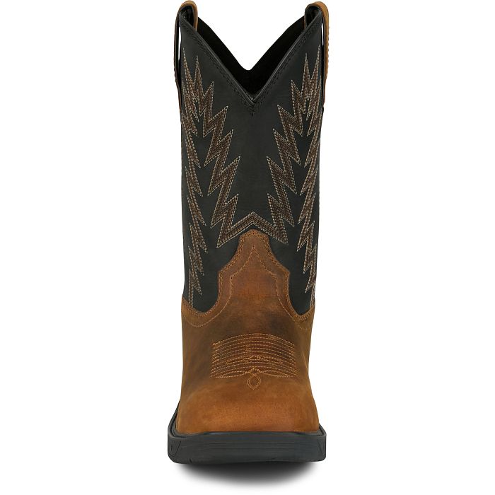 Men's Justin Taskmaker 11" Waterproof-Brown