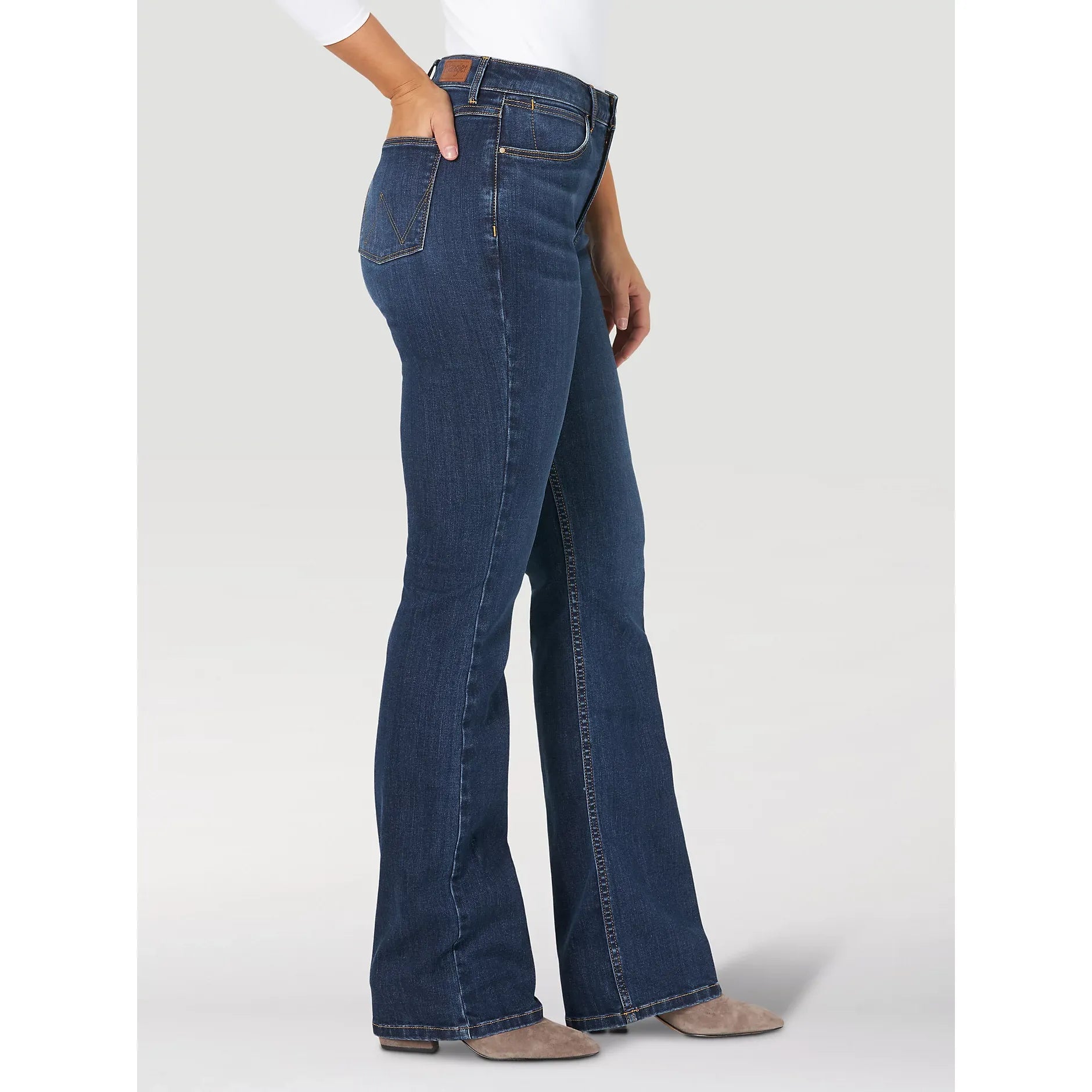 Women's Wrangler® High Rise Bold Boot Jean-Stockton