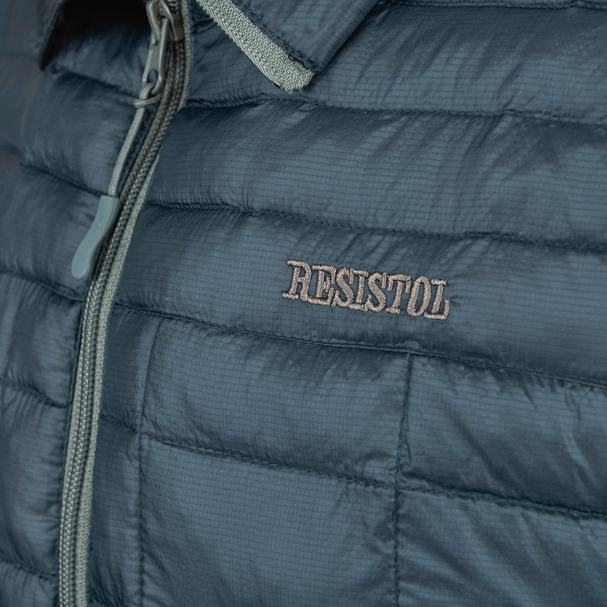 Men's Resistol Cold Bloq Vest-Blue - CWesternwear