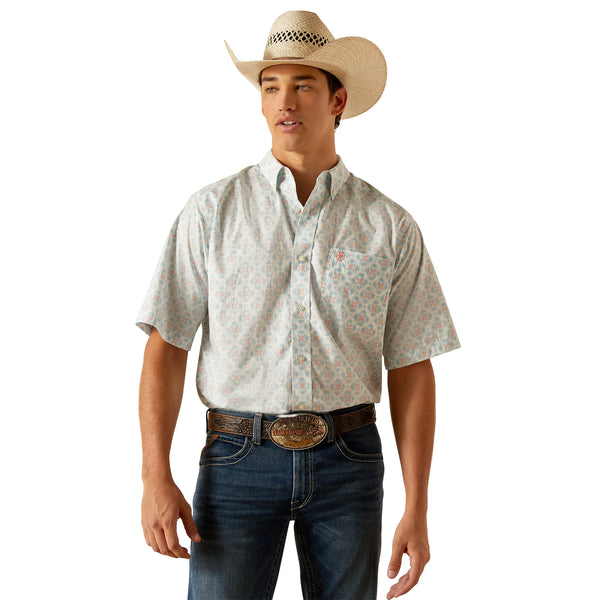 Men's Ariat Kai Classic Fit Short Sleeve Shirt
